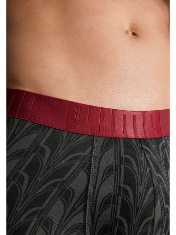 Puma 2er-Set: Boxershorts in Rot/ Schwarz