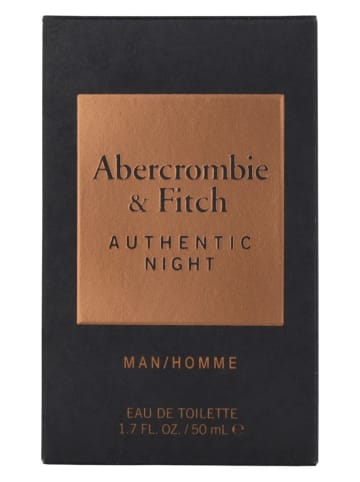 Abercrombie & Fitch Authentic Night - eau de toilette, 50 ml