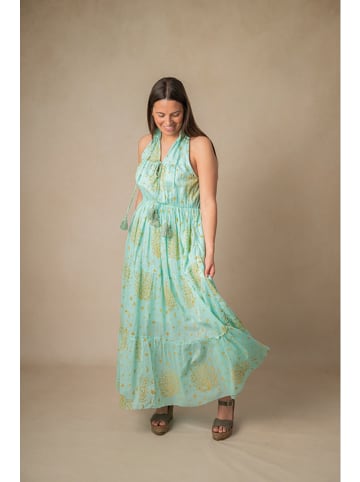 Lula Natura Jurk turquoise