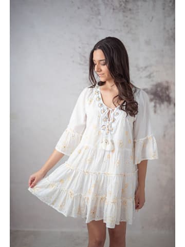 Lula Natura Kleid in Weiß