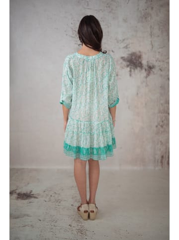 Lula Natura Jurk turquoise