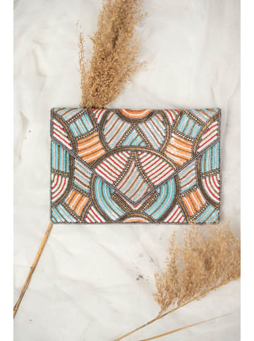 Lula Natura Clutch "Nora" meerkleurig