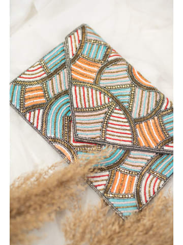 Lula Natura Clutch "Nora" meerkleurig