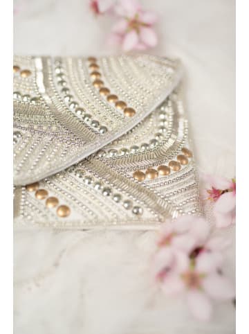 Lula Natura Clutch "Selena" in Creme