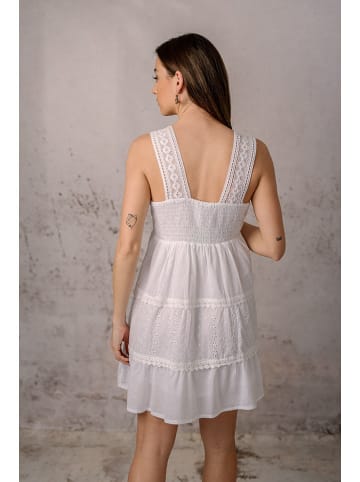 Lula Natura Jurk wit