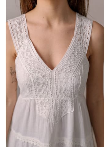 Lula Natura Jurk wit