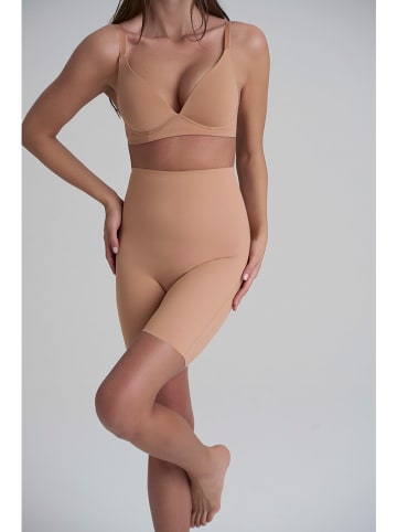 Bye Bra Szorty modelujące w kolorze beżowym