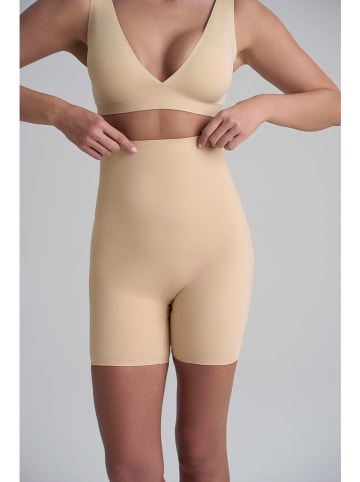 Bye Bra Szorty modelujące w kolorze beżowym