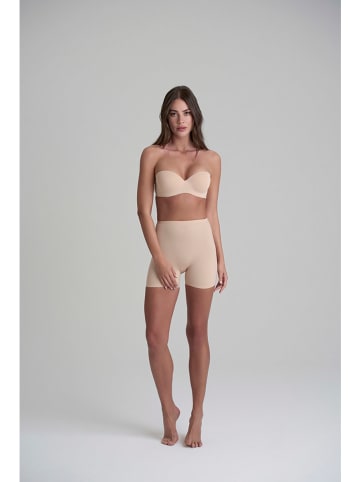 Bye Bra Szorty modelujące w kolorze beżowym