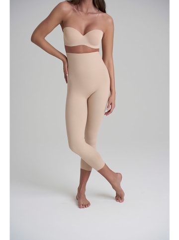 Bye Bra Shape-Capri-Leggings in Beige