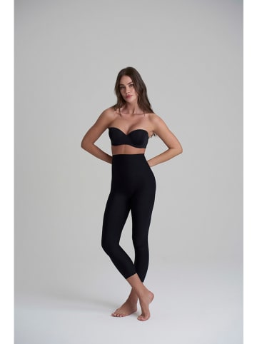 Bye Bra Shape-Capri-Leggings in Schwarz