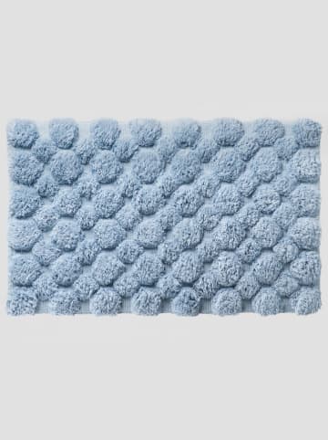 Homla Badematte "Bolle" in Hellblau - (L)50 x (B)80 cm