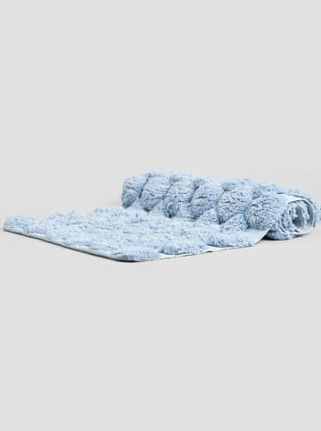 Homla Badematte "Bolle" in Hellblau - (L)50 x (B)80 cm