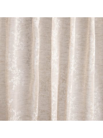 Homla Schlaufengardine "Paola" in Beige - (L)250 x (B)140 cm