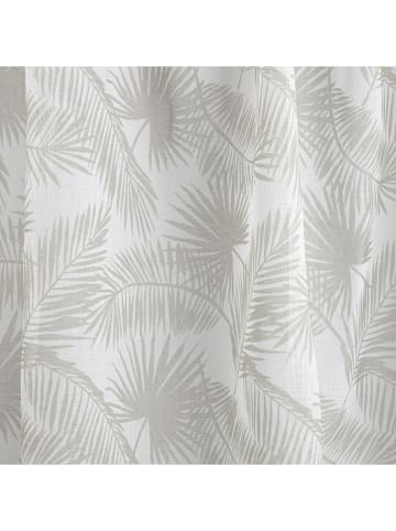 Homla Schlaufengardine "Pella" in Beige/ Grau - (L)250 x (B)140 cm