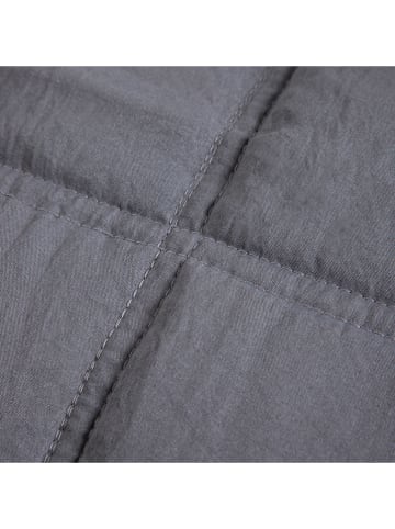 Homla Tagesdecke "Finch" in Anthrazit - (L)220 x (B)200 cm