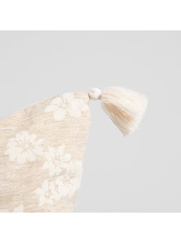 Homla Kussenhoes "Domis" beige - (L)45 x (B)45 cm