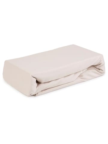 Homla Jersey hoeslaken "Claire" beige - (L)200 x (B)160 cm