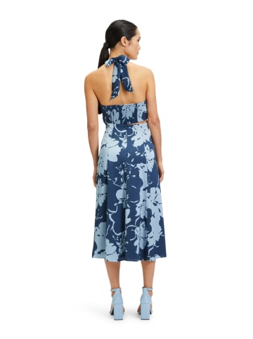 Vera Mont Jurk donkerblauw/lichtblauw