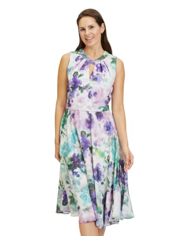 Vera Mont Kleid in Lila/ Grün