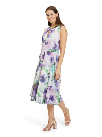 Vera Mont Kleid in Lila/ Grün