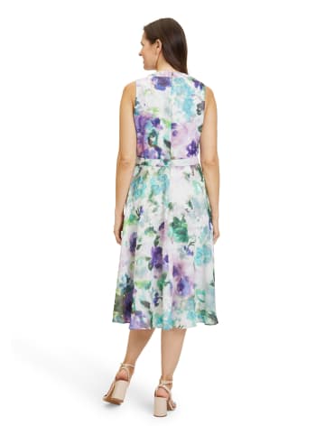 Vera Mont Kleid in Lila/ Grün