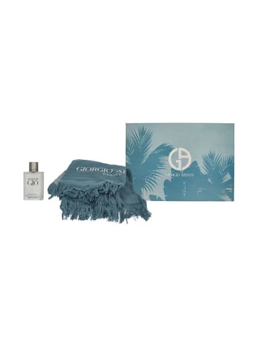 Giorgio Armani 2tlg. Set: "Acqua Di Gio" - EdT und Strandtuch