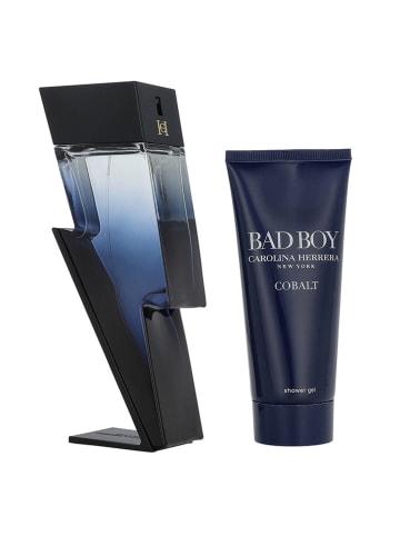Carolina Herrera 2-delige set: Chopard "Bad Boy Cobalt Electrique" - eau de parfum & douchegel