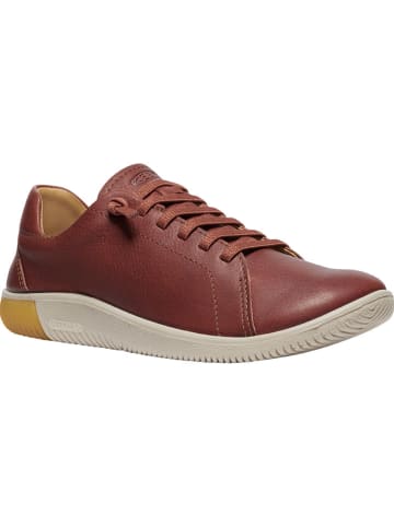 Keen Leder-Sneakers "KNX" in Rot