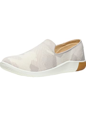 Keen Slippersy "KNX Knit" w kolorze kremowym