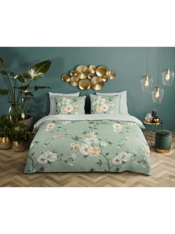 Descanso Satijnen beddengoedset "Sizena" turquoise