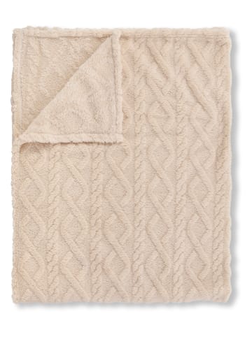 Descanso Plaid "Descanso" in Beige