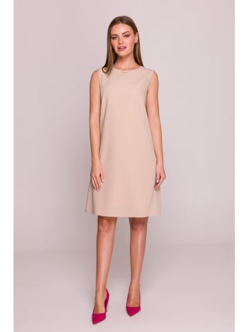Stylove Sukienka w kolorze beżowym