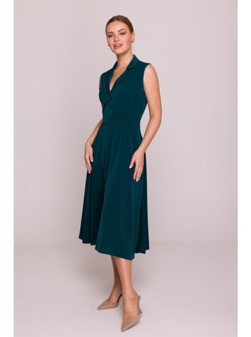 Stylove Jurk donkergroen