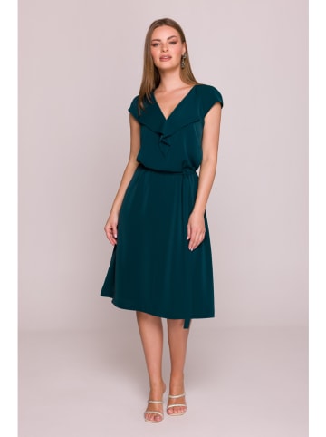 Stylove Kleid in Dunkelgrün