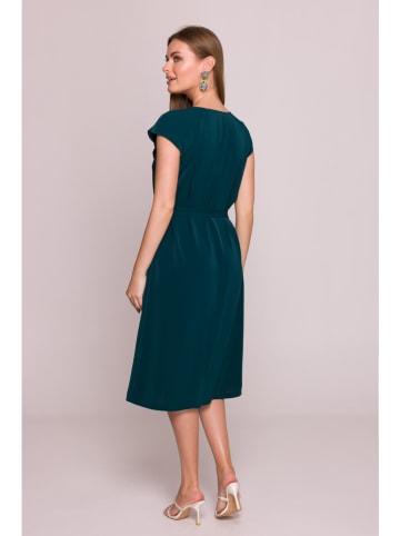 Stylove Kleid in Dunkelgrün