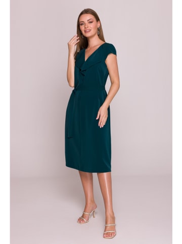 Stylove Kleid in Dunkelgrün