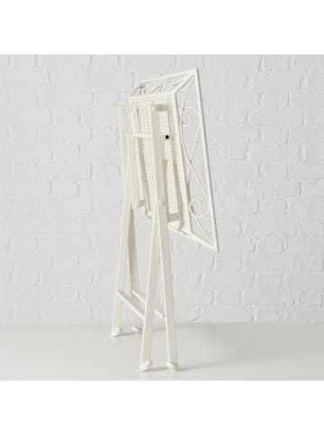 Boltze Stolik "Marisa" w kolorze białym - 48,2 x 56,6 cm