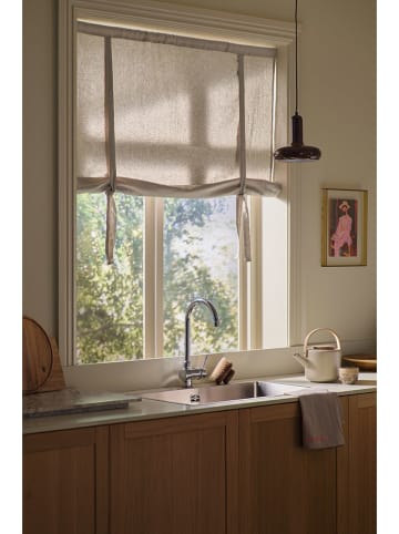 Ellos Home Roll-Up-Gardine "Elly" in Beige