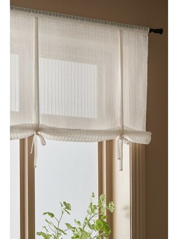 Ellos Home Roll-Up-Gardine "Cornelia" in Creme