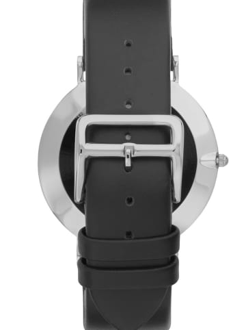 U.S. Polo Assn. Quarzuhr in Schwarz/ Silber/ Weiß