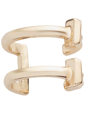 U.S. Polo Assn. Vergold. Earcuff mit Kristallen