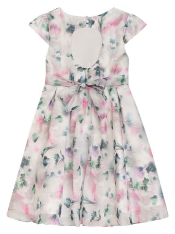 Danamade Kleid "Draja" in Creme/ Grün/ Rosa