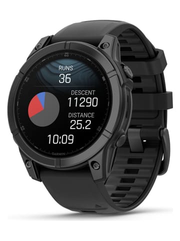 Garmin GPS-Multisport-Smartwatch "fenix E" in Schwarz