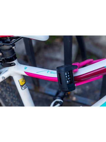 ABUS Zamek rowerowy "6055C/60" w kolorze różowym
