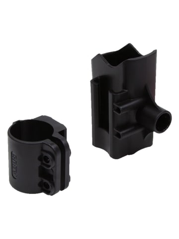 ABUS 2tlg. Set: Fahrradschloss "460/150HB230" mit Halterung "USH460" in Schwarz