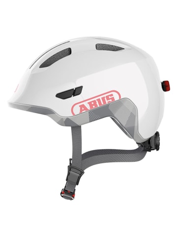 ABUS Kask rowerowy "Smiley 3.0 Ace Led" w kolorze białym