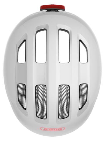 ABUS Fietshelm "Smiley 3.0 Ace Led" wit