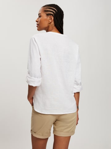 Cross Jeans Bluse in Weiß