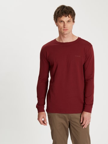 Cross Jeans Longsleeve in Bordeaux
